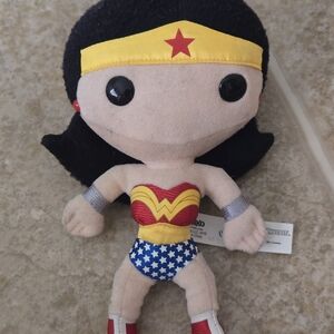 DC Comics Wonder Woman Plush Doll - Red, Yellow, Blue